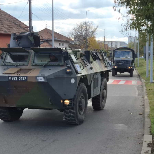 Exercițiul militar NATO „Dacian Fall 25” provoacă bubuituri puternice în Alba Iulia