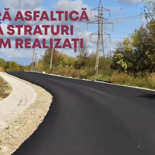 Lucrările de modernizare a DJ 662 în Gorj ating 55% din stadiul fizic