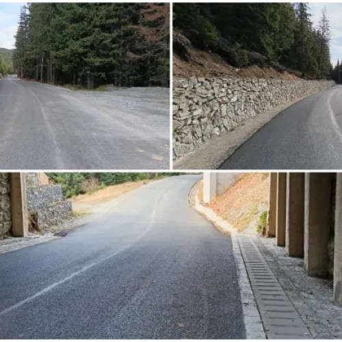 Finalizate lucrările de întreținere pe drumul Băișoara – pârtia Buscat