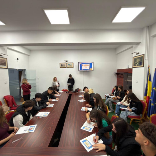 Elevii de la Colegiul Economic Ion Ghica, implicați într-un proiect despre curaj și inițiativă