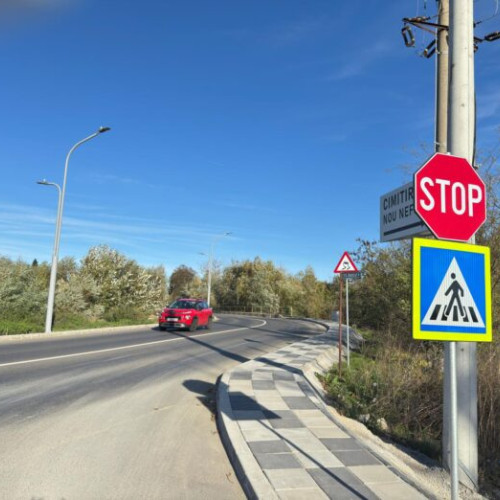 Finalizare marcaje rutiere pe DJ 401A între Măgurele și Bragadiru