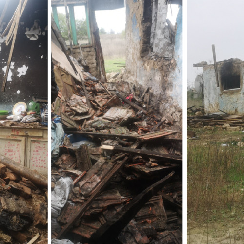 Incendiu la o locuință din Independența fără victime, familia afectată cere ajutor