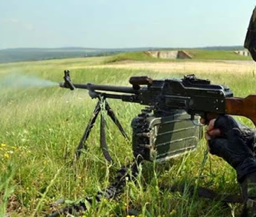 Exercițiu cu armamentul din dotare la poligonul din Sighetu Marmației