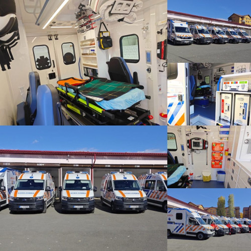 Serviciul de Ambulanță Județean Gorj primește ambulanțe moderne pentru intervenții urgente