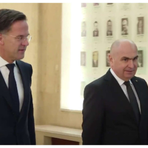 Mark Rutte discută la București despre investițiile NATO în România