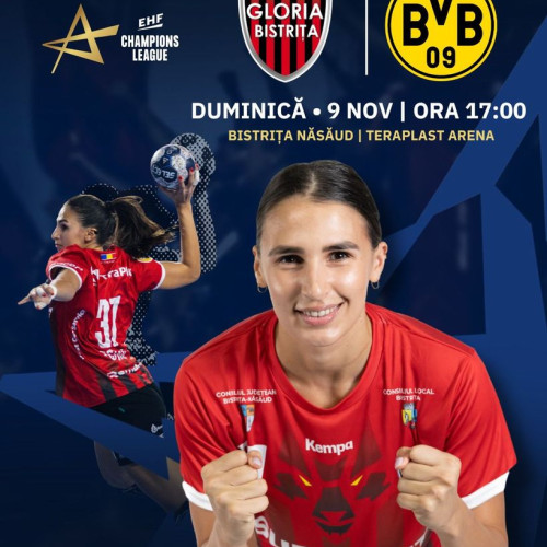 Gloria joacă ultima partidă acasă în Liga Campionilor pe 9 noiembrie