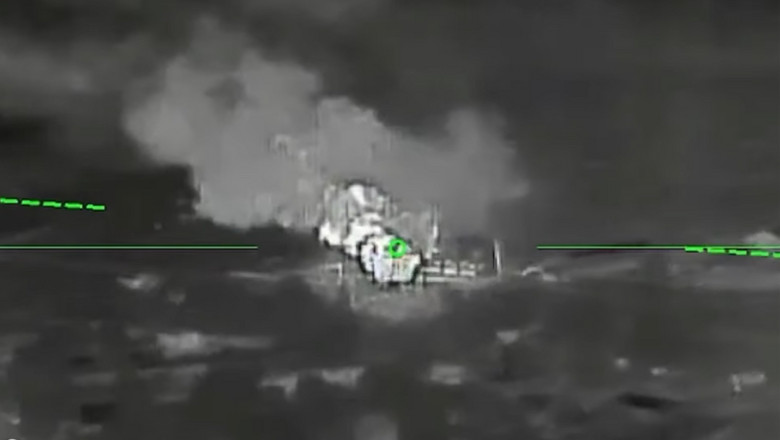 Dronele ucrainene au lovit depozite de petrol în peninsula Crimeea