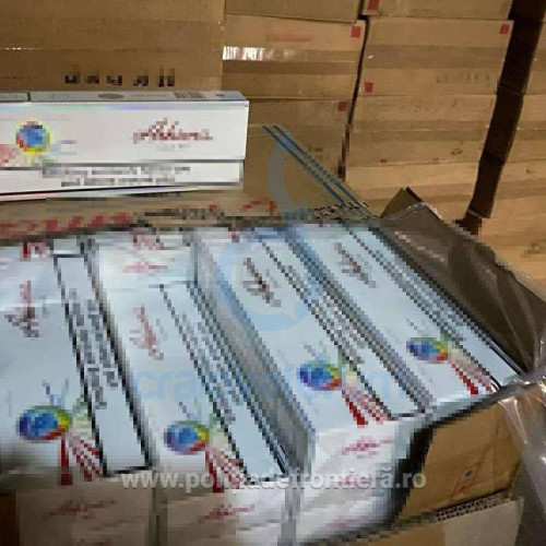 5 milioane de ţigări ascunse într-un camion în Vama Bechet: şoferul bulgar nu avea documente de provenienţă