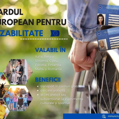 Cum se obtine Cardul European pentru Dizabilitate si beneficiile sale