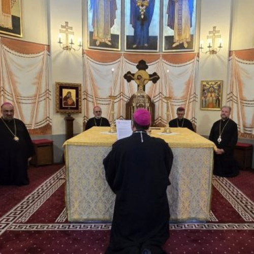 Noul Arhiepiscop Major al Bisericii Române Unite depune jurământul de credință