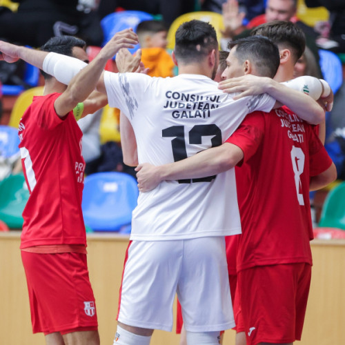 CS United Galați învinge Luceafărul Buzău, naționala de futsal se pregătește cu meciuri amicale