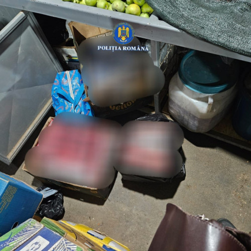 Razie la Piața Micro 17 în Galați pentru combaterea comerțului ilegal