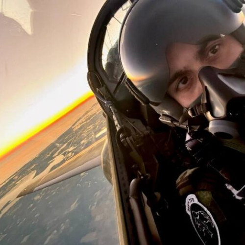 Locotenentul Claudiu Fusaru, cel mai tânăr instructor T-38 Talon din programul NATO