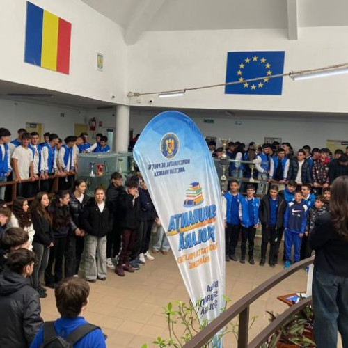 Campanie de prevenire a consumului de droguri lansată la Liceul cu Program Sportiv Focșani