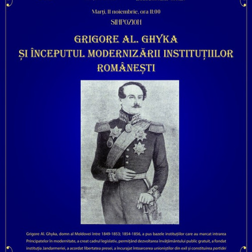 Simpozion despre Grigore Al. Ghyka și modernizarea instituțiilor românești la Muzeul Vrancei