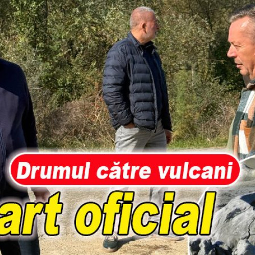 Începe modernizarea drumului județean Berca–Vulcanii Noroioși