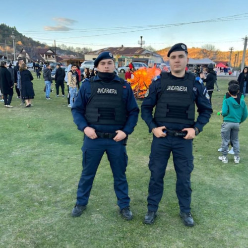 Jandarmii vrânceni asigură ordinea la evenimentele din acest weekend