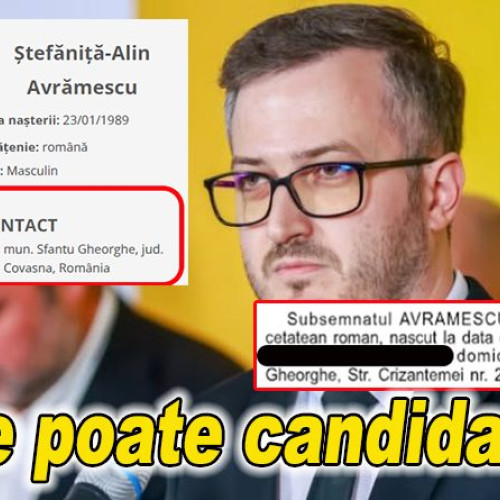 Candidatul AUR pentru CJ Buzău, în atenția autorităților din cauza domiciliului