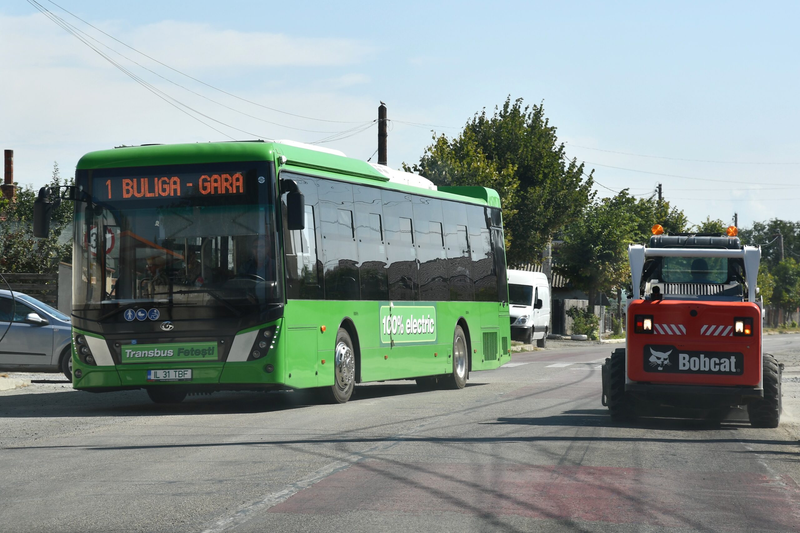 Finalizată lucrările la autobaza Transbus din Fetești, urmează modernizarea străzilor