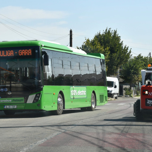 Finalizată lucrările la autobaza Transbus din Fetești, urmează modernizarea străzilor