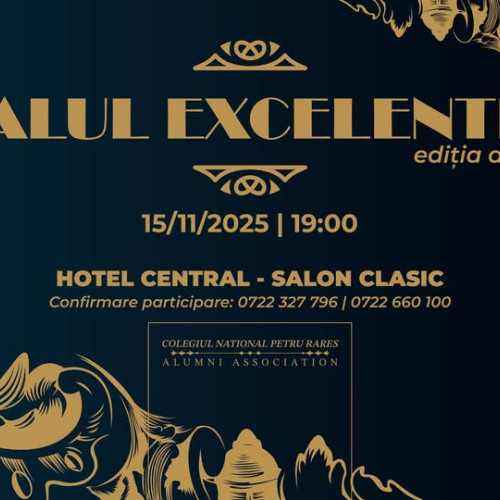 Balul Excelenţei 2023 la Colegiul Naţional Petru Rareş Piatra Neamţ