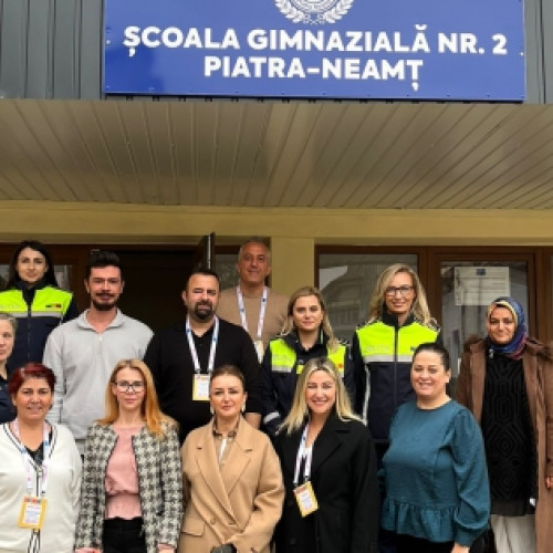 Proiectul BullyingLess promovează un climat școlar sigur la Școala Gimnazială Nr. 2 din Piatra Neamț