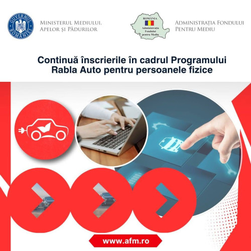 Au fost suplimentate fondurile pentru programul Rabla Auto 2025 destinat persoanelor fizice