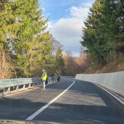 Drumul către valea Jiului din Hunedoara, complet modernizat până la limita cu județul Gorj