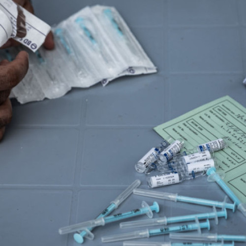 OMS lansează campanie de vaccinare pentru 44.000 de copii în Fâșia Gaza