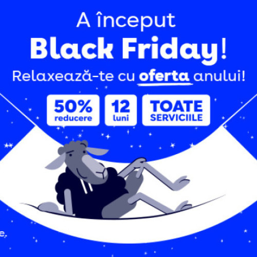 Digi lansează campania de Black Friday cu discount de 50% pentru abonați