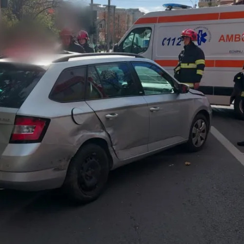 Un tânăr străin a produs un accident pe Splaiul Independenței din Cluj-Napoca