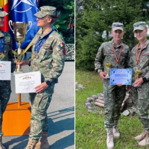 Surorile gemene Andreca, exemplu de ambiție și disciplină în Brigada 81 Mecanizată