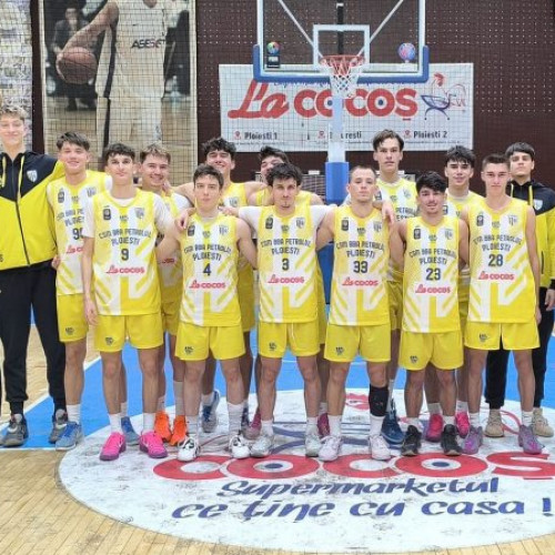 CSM CSŞ BBA Petrolul Ploieşti a început sezonul Campionatului de Juniori U20 cu o victorie categorică