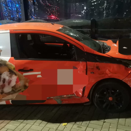 Trei persoane rănite într-un accident la Botoșani în noaptea de vineri spre sâmbătă