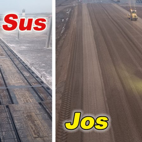 Finalizarea rosturilor la podul E85 peste A7 deschide drumul către Buzău