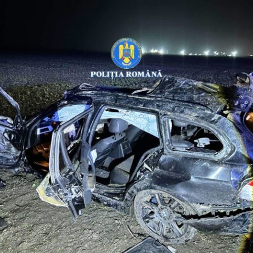 Accident rutier la Bolotești: un tânăr a pierdut controlul mașinii din cauza vitezei