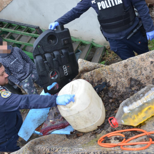 Tânăr din Cristinești reținut după ce a furat sute de litri de motorină