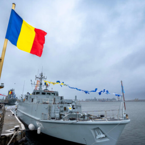 România își întărește securitatea maritimă cu vânătorul de mine M 271
