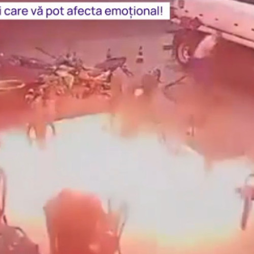 Incendiu puternic la o benzinărie din Brazilia, provocat de un chibrit aruncat