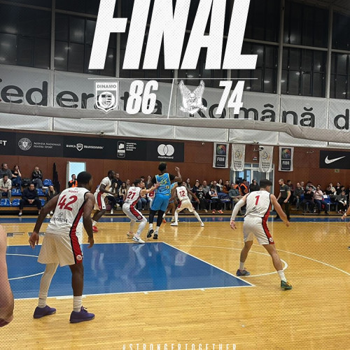 Dinamo București învinge CSU Sibiu cu scorul de 86-74 în Liga Națională