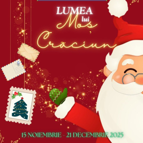 Moș Crăciun și elfii vin la Muzeul Copiilor cu o experiență magică pentru familii