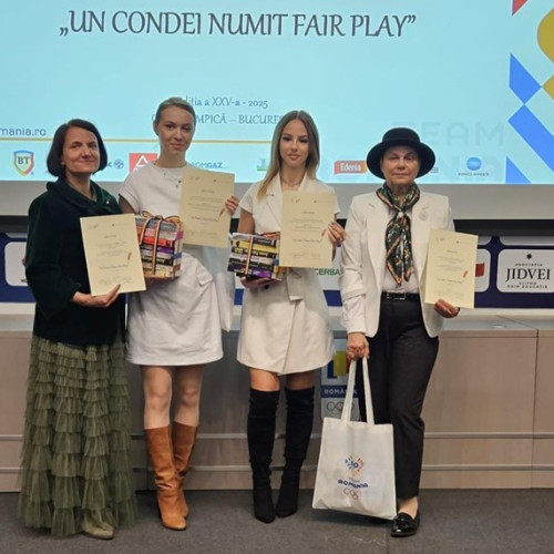 Elevii Colegiului Național „A.T. Laurian” premiați la concursul național „Un condei numit Fairplay”