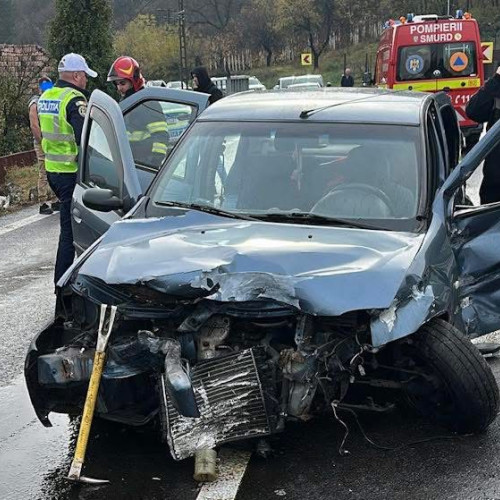 Accident pe DN 7 în Milcoiu afectează traficul rutier