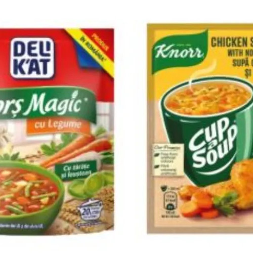 Auchan retrage preventiv produse Delikat și Knorr Cup din cauza riscului de contaminare