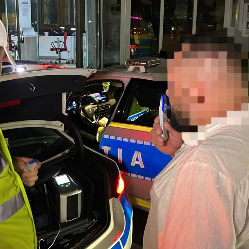 Botoșănean prins conducând beat și agresiv pe sensul greșit în Fălticeni