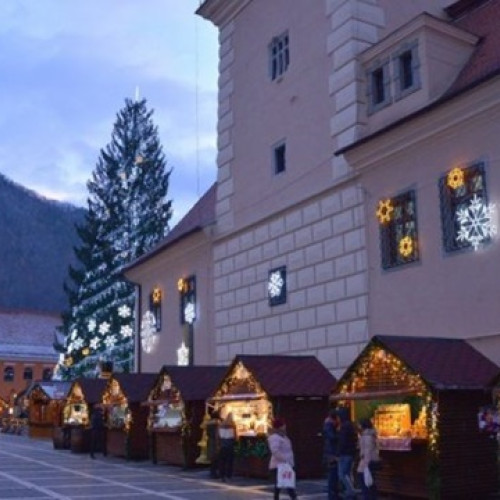 Târgul de Crăciun Brașov 2025 va avea loc în trei zone din oraș