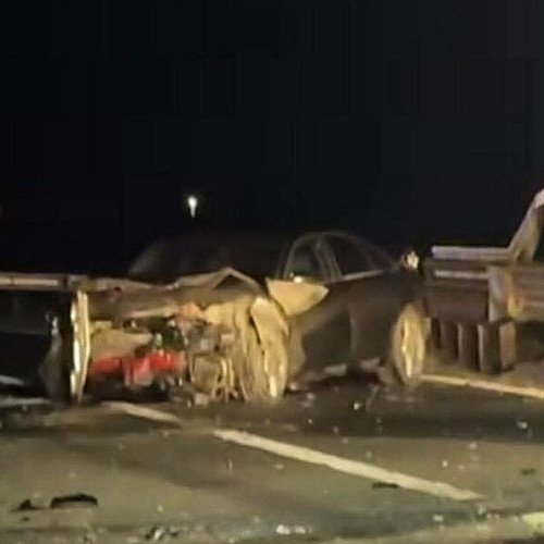 Ucrainean băut urmărit de poliție, mașina sa lovită de autospecială în Rădăuți