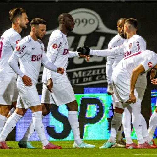 CFR Cluj câștigă în deplasare la Slobozia și rămâne în lupta pentru primele locuri