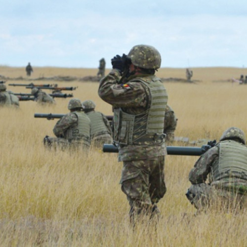 Exerciții militare și trageri în poligonul de la Smârdan până în noiembrie