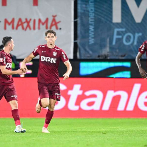 CFR Cluj a câștigat cu 1-0 la Slobozia în etapa a XVI-a a Superligii